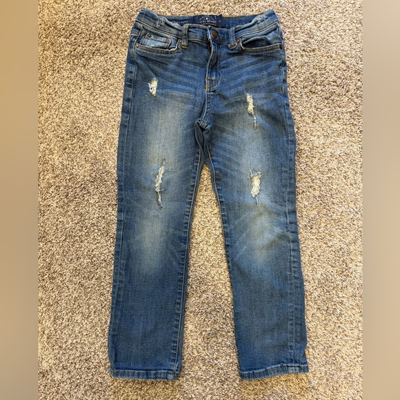 Boy’s Size 7, Lucky Brand Slim Blue Jeans - Picture 1 of 4